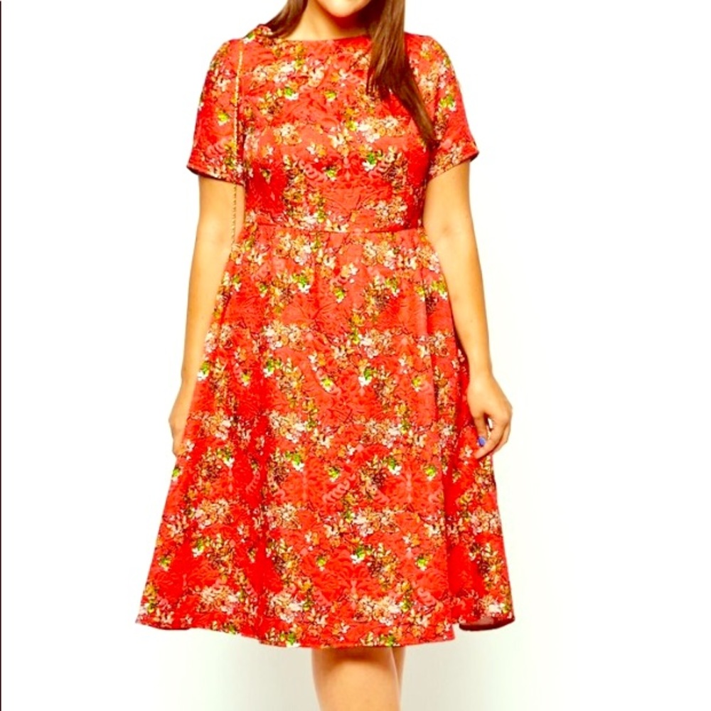 ASOS Curve Quilted Party Dress